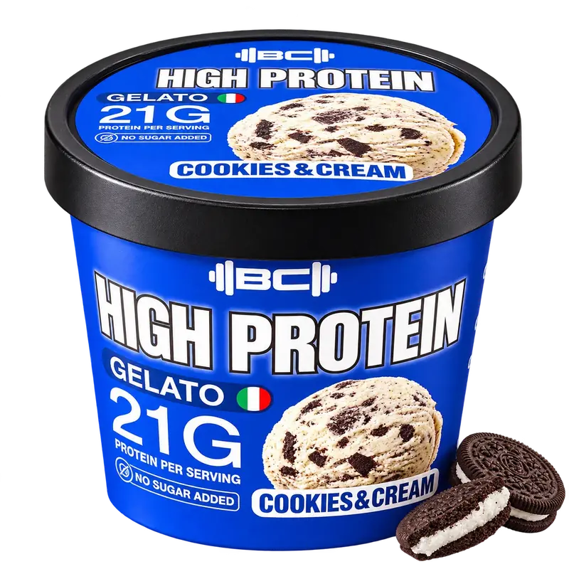 Cookies & cream high protein gelato