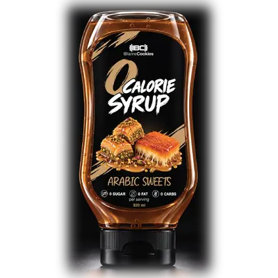 Arabic sweets zero calorie syrup