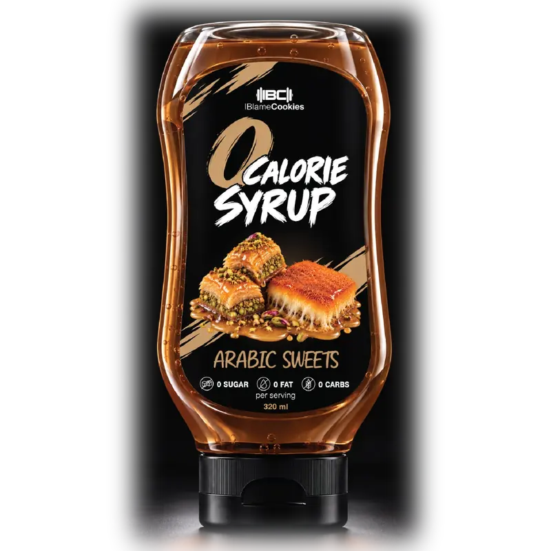 Arabic sweets zero calorie syrup