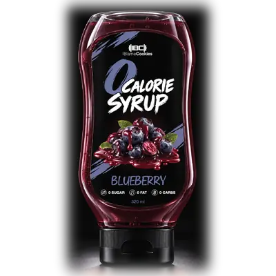 Blueberry zero calorie syrup