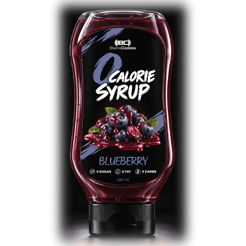Blueberry zero calorie syrup