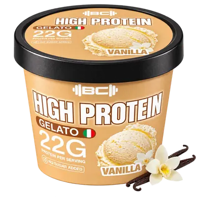 Vanilla high protein gelato